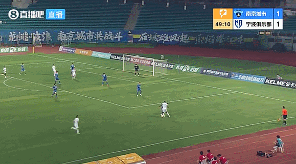 奇塔迪尼传射建功 宁波2-1逆转南京六轮不败