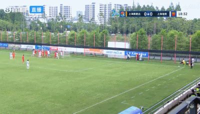 张琳芃角球头球破门 海港半场1-0领先赛更达