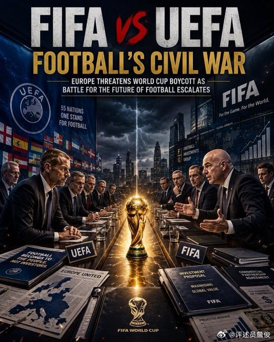 FIFA放弃商业子公司及赛事股权出售提案 詹俊：因凡蒂诺导演的闹剧结束