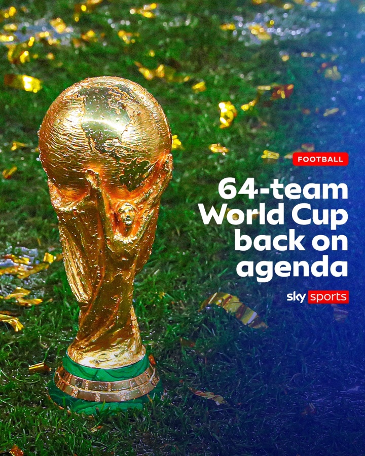 世界杯扩军64队文件泄露 Reddit热议：中国印度仍难入围 意大利被看衰